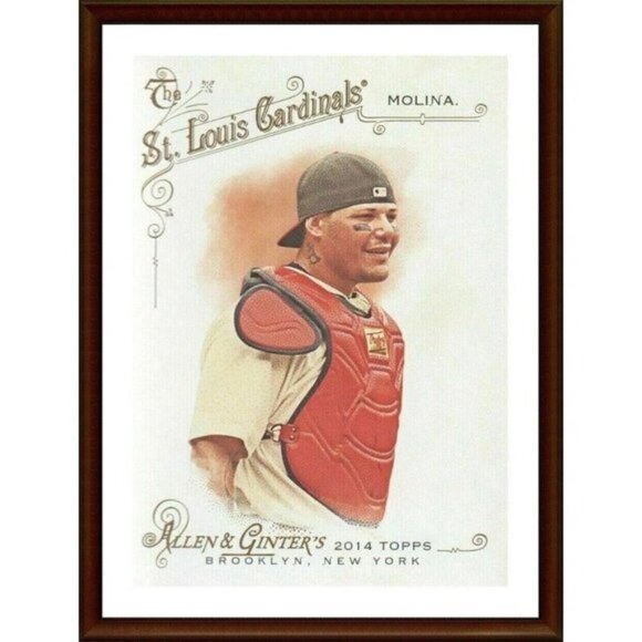 St Louis Cardinals 2014 Topps ALLEN GINTER Team Set Molina Musial McGwire Gibson - Picture 4 of 6